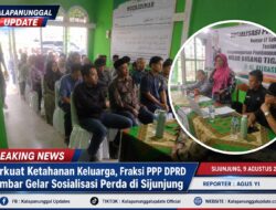 Perkuat Ketahanan Keluarga, Fraksi PPP DPRD Sumbar Gelar Sosialisasi Perda Di Sijunjung