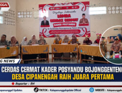 Lomba Cerdas Cermat Kader Posyandu Bojonggenteng Meriah, Desa Cipanengah Raih Juara Pertama
