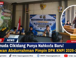 Pemuda Cikidang Punya Nahkoda Baru! Rijwan Abdurrahman Pimpin DPK KNPI 2026–2029