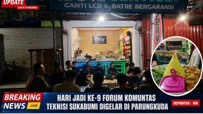 Hari Jadi Ke-9 Forum Komunitas Teknisi Sukabumi Digelar Di Parungkuda