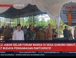 Bawaslu Jabar Gelar Forum Warga di Desa Gunung Endut, Perkuat Budaya Pengawasan Partisipatif