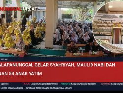MTM Kalapanunggal Gelar Syahriyah, Maulid Nabi dan Santunan 54 Anak Yatim