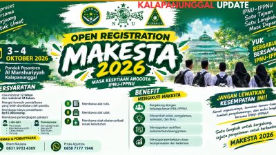 Makesta 2026 Segera Digelar di Kalapanunggal, IPNU-IPPNU Ajak Pelajar Kenali Dunia Organisasi