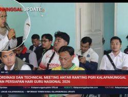 Rapat Koordinasi dan Technical Meeting Antar Ranting PGRI Kalapanunggal Matangkan Persiapan Hari Guru Nasional 2026