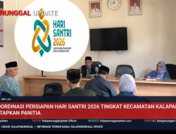 Rapat Koordinasi Persiapan Hari Santri 2026 Tingkat Kecamatan Kalapanunggal Resmi Tetapkan Panitia