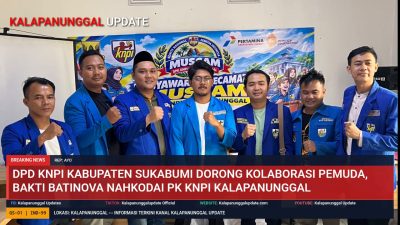DPD KNPI Kabupaten Sukabumi Dorong Kolaborasi Pemuda, Bakti Batinova Nahkodai PK KNPI Kalapanunggal