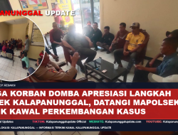 Warga Korban Domba Apresiasi Langkah Polsek Kalapanunggal, Datangi Mapolsek Untuk Kawal Perkembangan Kasus
