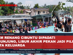 Kolam Renang Cibuntu Dipadati Pengunjung, Libur Akhir Pekan Jadi Pilihan Wisata Keluarga