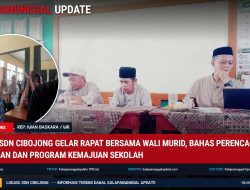 KOMITE SDN Cibojong Gelar Rapat Bersama Wali Murid, Bahas Perencanaan Anggaran Dan Program Kemajuan Sekolah
