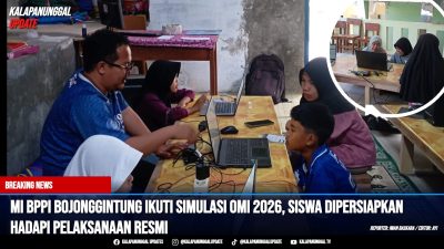 MI BPPI Bojonggintung Ikuti Simulasi OMI 2026, Siswa Dipersiapkan Hadapi Pelaksanaan Resmi