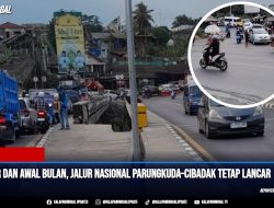 Hari Libur dan Awal Bulan, Jalur Nasional Parungkuda–Cibadak Tetap Lancar