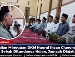 Pengajian Mingguan DKM Nuurul Ihsan Cigoong Bahas Sebab Ditundanya Hujan, Jamaah Diajak Perbanyak Istighfar