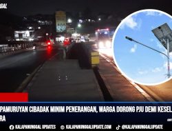 Jembatan Pamuruyan Cibadak Minim Penerangan, Warga Dorong PJU Demi Keselamatan Pengendara