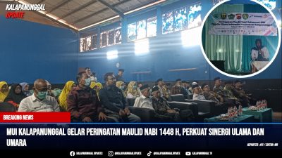 MUI Kalapanunggal Gelar Peringatan Maulid Nabi 1448 H, Perkuat Sinergi Ulama dan Umara