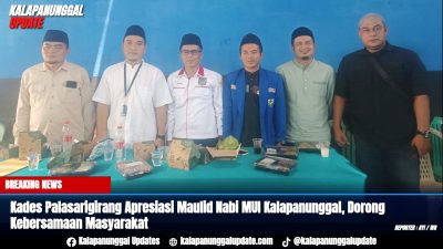 Kades Palasarigirang Apresiasi Maulid Nabi MUI Kalapanunggal, Dorong Kebersamaan Masyarakat