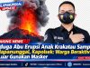 Diduga Abu Erupsi Anak Krakatau Sampai Kalapanunggal, Kapolsek: Warga Beraktivitas Di Luar Gunakan Masker WA_1788654475602