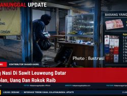 Warung Nasi Di Sawit Leuweung Datar Kebobolan, Uang Dan Rokok Raib