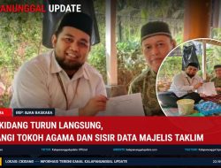 KUA Cikidang Turun Langsung, Sambangi Tokoh Agama Dan Sisir Data Majelis Taklim