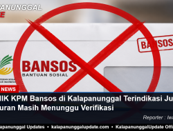 1.236 NIK KPM Bansos Di Kalapanunggal Terindikasi Judol, Penyaluran Masih Menunggu Verifikasi