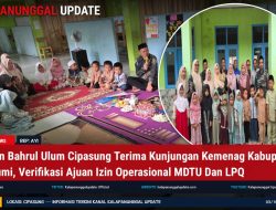 Yayasan Bahrul Ulum Cipasung Terima Kunjungan Kemenag Kabupaten Sukabumi, Verifikasi Ajuan Izin Operasional MDTU dan LPQ