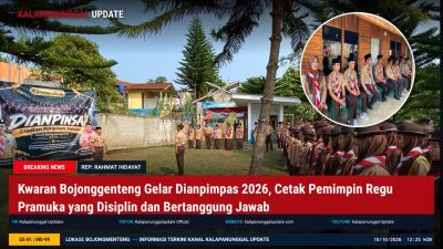 Kwaran Bojonggenteng Gelar Dianpimpas 2026, Cetak Pemimpin Regu Pramuka yang Disiplin dan Bertanggung Jawab