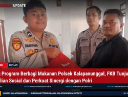 Dukung Program Berbagi Makanan Polsek Kalapanunggal, FKB Tunjukkan Kepedulian Sosial dan Perkuat Sinergi dengan Polri