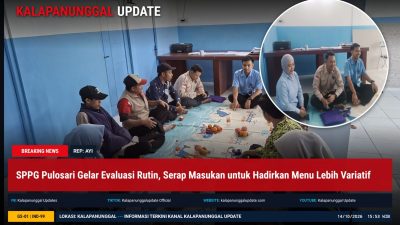 SPPG Pulosari Gelar Evaluasi Rutin, Serap Masukan Untuk Hadirkan Menu Lebih Variatif