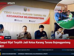 Resmi! Saepul Rijal Terpilih Jadi Ketua Karang Taruna Bojonggenteng 2026–2031