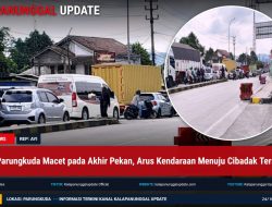 Exit Tol Parungkuda Macet pada Akhir Pekan, Arus Kendaraan Menuju Cibadak Tersendat