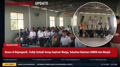 Reses di Bojongasih, Teddy Setiadi Serap Aspirasi Warga, Salurkan Bantuan UMKM dan Masjid