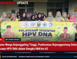 Antusiasme Warga Bojonggaling Tinggi, Puskesmas Bojonggenteng Gelar Pemeriksaan HPV DNA dalam Rangka HKN ke-62