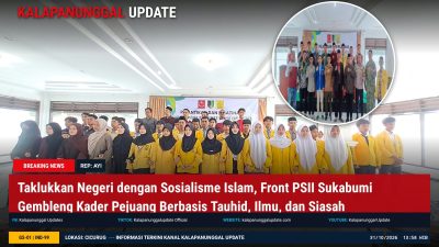 Taklukkan Negeri dengan Sosialisme Islam, Front PSII Sukabumi Gembleng Kader Pejuang Berbasis Tauhid, Ilmu, dan Siasah