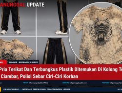 Mayat Pria Terikat Dan Terbungkus Plastik Ditemukan Di Kolong Tol Bocimi Ciambar, Polisi Sebar Ciri-Ciri Korban