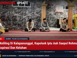 Subuh Keliling Di Kalapanunggal, Kapolsek Iptu Aah Saepul Rohman Serap Aspirasi Dan Keluhan