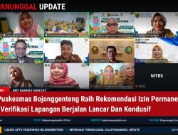 UPTD Puskesmas Bojonggenteng Raih Rekomendasi Izin Permanen 5 Tahun, Verifikasi Lapangan Berjalan Lancar Dan Kondusif