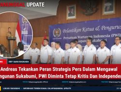 Wabup Andreas Tekankan Peran Strategis Pers Dalam Mengawal Pembangunan Sukabumi, PWI Diminta Tetap Kritis Dan Independen