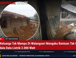 MIRIS! Keluarga Tak Mampu Di Walangsari Mengaku Bantuan Tak Cair, Terkendala Data Listrik 2.000 Watt