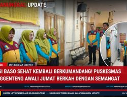 INOVASI BASO SEHAT Kembali Berkumandang! PUSKESMAS Bojonggenteng Awali Jumat Berkah Dengan Semangat Pelayanan