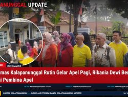 Puskesmas Kalapanunggal Rutin Gelar Apel Pagi, Rikania Dewi Bertindak Sebagai Pembina Apel
