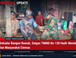 Bukan Sekadar Bangun Rumah, Satgas TMMD Ke-130 Hadir Membantu Kesehatan Masyarakat Ciemas