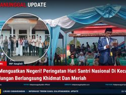 Santri Menguatkan Negeri! Peringatan Hari Santri Nasional Di Kecamatan Kabandungan Berlangsung Khidmat Dan Meriah