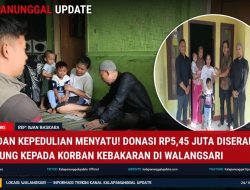 Haru Dan Kepedulian Menyatu! Donasi RP5,45 Juta Diserahkan Langsung Kepada Korban Kebakaran Di Walangsari