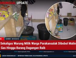 Rumah Sekaligus Warung Milik Warga Parakansalak Dibobol Maling, 11 Tabung Gas Hingga Barang Dagangan Raib