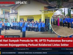 Peringati Hari Sumpah Pemuda Ke-98, UPTD Puskesmas Bersama Forkopimcam Bojonggenteng Perkuat Kolaborasi Lintas Sektor
